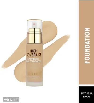 High Coverage Waterproof Base Foundation (Natural Beige)-thumb0