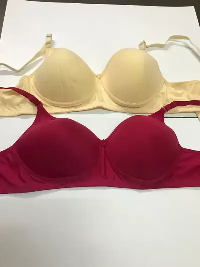 Women Solid Padded Bra