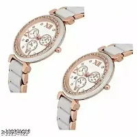 Attactive White combo of 2 Women Watch-thumb2