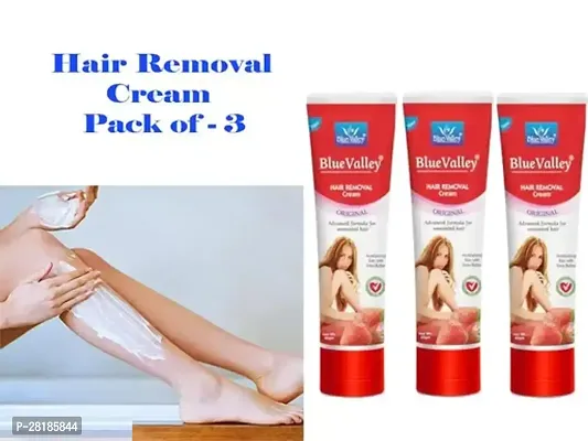 BLUE VALLEY hair removal cream for men and women Cream Pcs 3