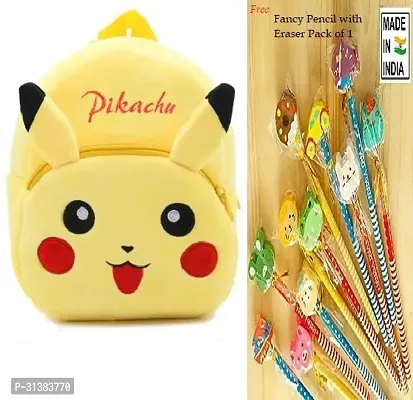 Trendy School Bags With Pencils And Erasers For Kids