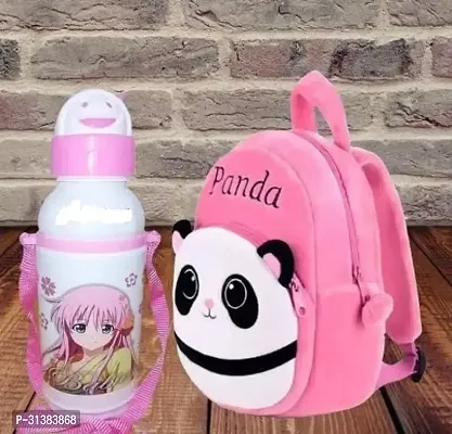 Trendy School Bags With Water Bottle For Kids