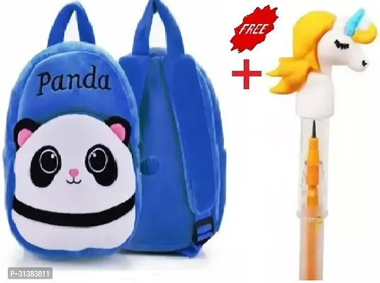 Trendy School Bags With Push Pencil For Kids-thumb0