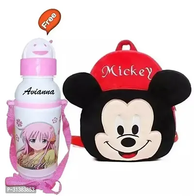 Trendy School Bags With Water Bottle For Kids-thumb0