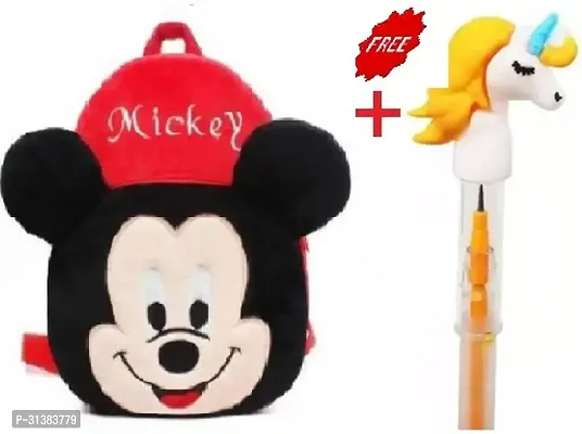 Trendy School Bags With Push Pencil For Kids-thumb0