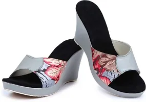 Women Grey Heels Sandal-thumb4