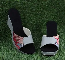 Women Grey Heels Sandal-thumb2