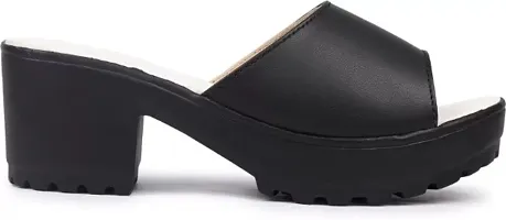 Women Black Heels Sandal-thumb2