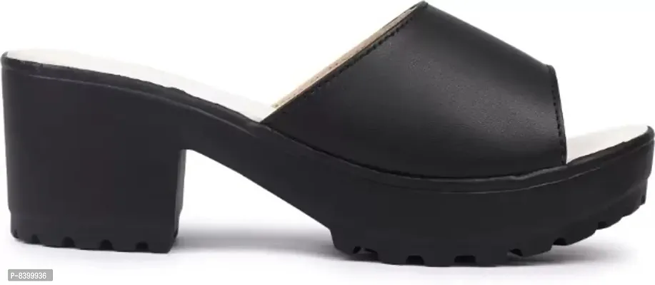 Women Black Heels Sandal-thumb3