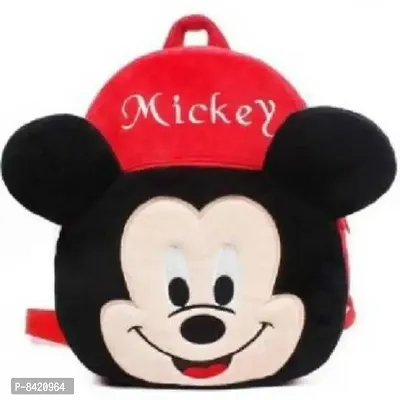 Kids School Bag Soft Plush Cartoon Baby Boys  Girls Plush Bag , 10 L Backpack Plush Bag-thumb3