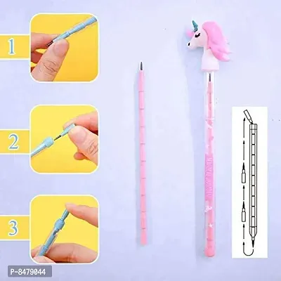 Cute Cartoon Pre-Nursery Kids School Bag Pack Of 1 With Unicorn Stacking Pencil Pack of 1-thumb3