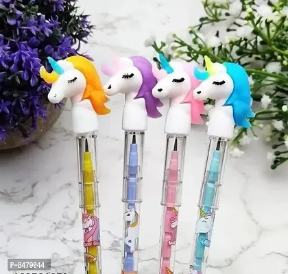 Cute Cartoon Pre-Nursery Kids School Bag Pack Of 1 With Unicorn Stacking Pencil Pack of 1-thumb2