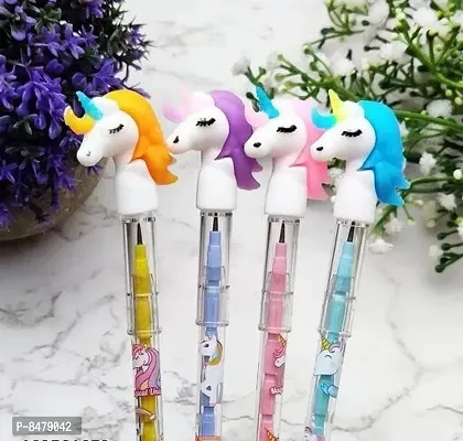 Cute Cartoon Pre-Nursery Kids School Bag Pack Of 1 With Unicorn Stacking Pencil Pack of 1-thumb3