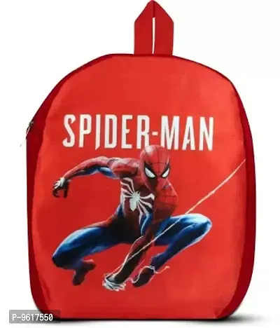 3D Red Spider-Man kids School Bag  (Red, 11 L)