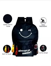ALWAYS SMILE BAG MEDIUM 15L TUITION BAG AND COLLEGE BAG FOR BOYS  GIRLS STYLISH AND TRENDY LIGHTWEIGHT BACKPACKS-thumb2
