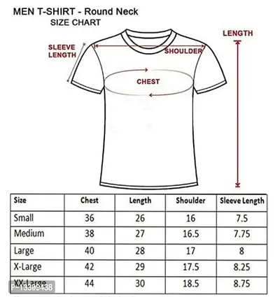 Men Printed Round Neck Grey T-Shirt Pack of 1-thumb2