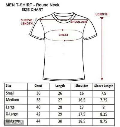 Men Red Short Sleeves Printed T-shirt Pack of 1-thumb2
