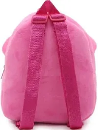 Soft Backpack For Small Kids (Age 2 to 6 Years) (Nursery/Play School) Plush Bag  (Pink, 10 L)-thumb4