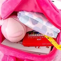 Soft Backpack For Small Kids (Age 2 to 6 Years) (Nursery/Play School) Plush Bag  (Pink, 10 L)-thumb1