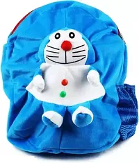 Doraemon And Pink Minnie Bag Soft Material School Bag For Kids Plush Backpack Cartoon Toy |(Age 2 to 6 Year) and Suitable For Nursery, UKG, NKG Students Pack Of 2-thumb3