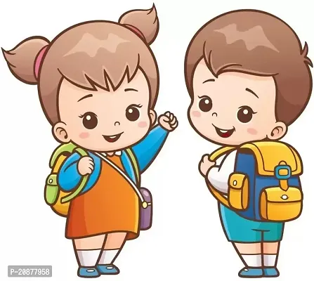 Cute Cartoon Pre-Nursery Kids School Bag Pack Of 2-thumb2