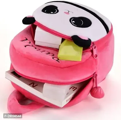 Pink Panda Bag With Free Water Bottle Bagpacks Kids Bag Nursery Picnic Carry Plush Bags School Bags for Kid Girl and Boy-thumb2