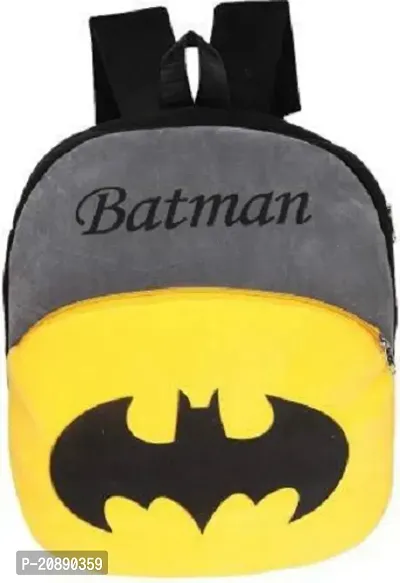Batman Bag With Free Water Bottle Bagpacks Kids Bag Nursery Picnic Carry Plush Bags School Bags for Kid Girl and Boy-thumb3