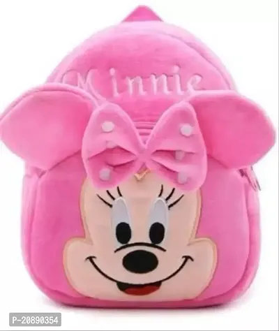 Pink Minnie Bag With Free Water Bottle Bagpacks Kids Bag Nursery Picnic Carry Plush Bags School Bags for Kid Girl and Boy-thumb5