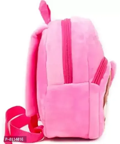 HI GIRL  MICKEY Kids School Bag  Multi purpose Soft Plush Backpack Combo-thumb2
