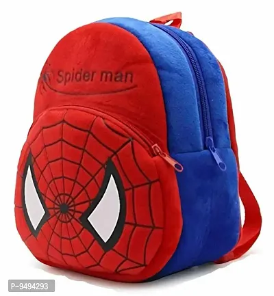 Kids Backpack Spiderman Bag Plush Animal Cartoon Mini Travel Bag for Baby Girl /Boy 1-6 Years with Stacking Eraser-thumb3