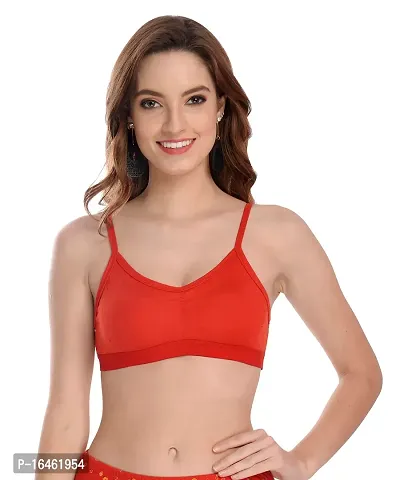 Stylish Multicoloured Cotton Solid Bras For Women Pack Of 3-thumb4