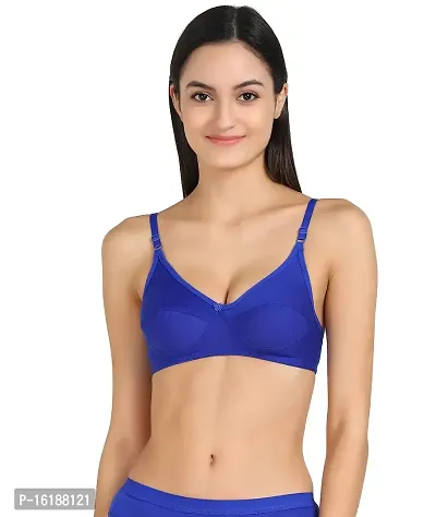 Stylish Cotton Solid Bras For Women- Pack Of 3-thumb4