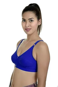 Fashion Comfortz Women's T-Shirt Non Padded Non Wired Bra Color - Pack of 6 Bra-thumb2