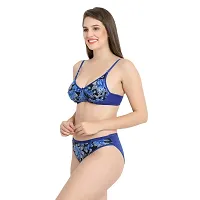 Earmark Women's Flower Ashu Lingerie Set (Multicolor, 30) - Pack of 3-thumb3