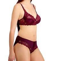 Women's Multicoloured Cotton Spandex Lingerie Set Combo Set-thumb1