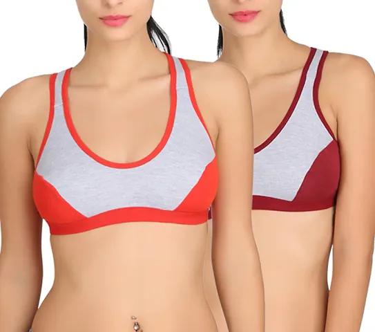 Combo of 2 Non Padded Full Coverage Bra