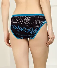 Stylish Cotton Silk Printed Hipster Panties For Women- Pack Of 6-thumb1