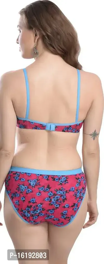Stylish Multicoloured  Bra  Panty Set For Women Pack Of 2-thumb4