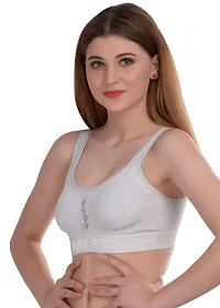 Stylish Cotton Solid Bras For Women- Pack Of 6-thumb2