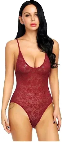 PYXIDIS Lace Babydoll Teddy Lingerie Night Dress for Women