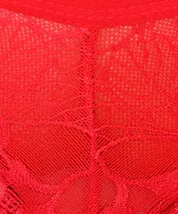 Stylish Red Cotton Blend  Briefs For Women-thumb3