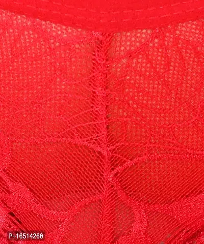 Stylish Red Cotton Blend  Briefs For Women-thumb4