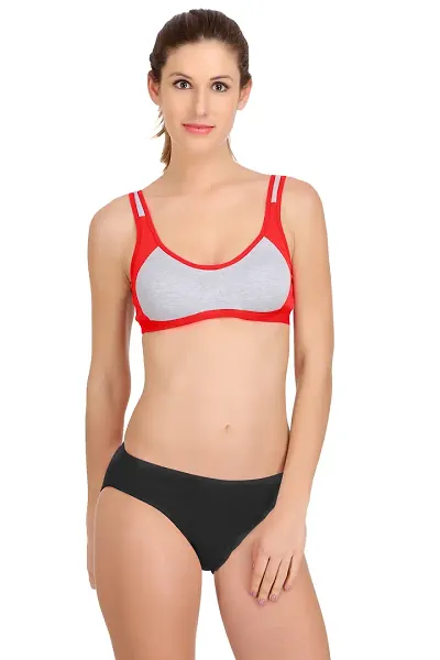 Stylish Bra And Panty Set For Women