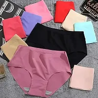 Women Cotton Hipster Multicolor Panties Pack of 3-thumb1