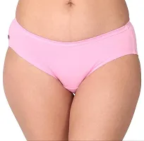 Women Cotton Hipster Multicolor Panties Pack of 6-thumb1