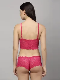 Stylish Net Lingerie Set For Women-thumb3