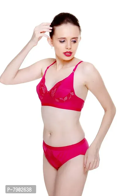 Fashion Comfortz Women's Bra Panty Set-thumb3