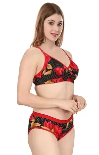 Stylish Multicoloured  Bra  Panty Set For Women Pack Of 2-thumb1