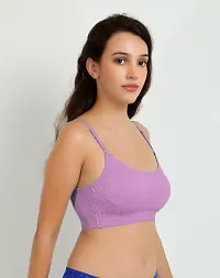 PIBU-Women Purple,Brown Cotton Bra Panty Set|Lingerie Set|Honeymoon Night Dress Wedding|Valentine Beautiful Gift for Girl|Bra Panty Set for Women with Sexy|Bra Panty Set for Women-thumb1