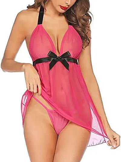 Best Selling Net Baby Dolls Women's Nightwear 